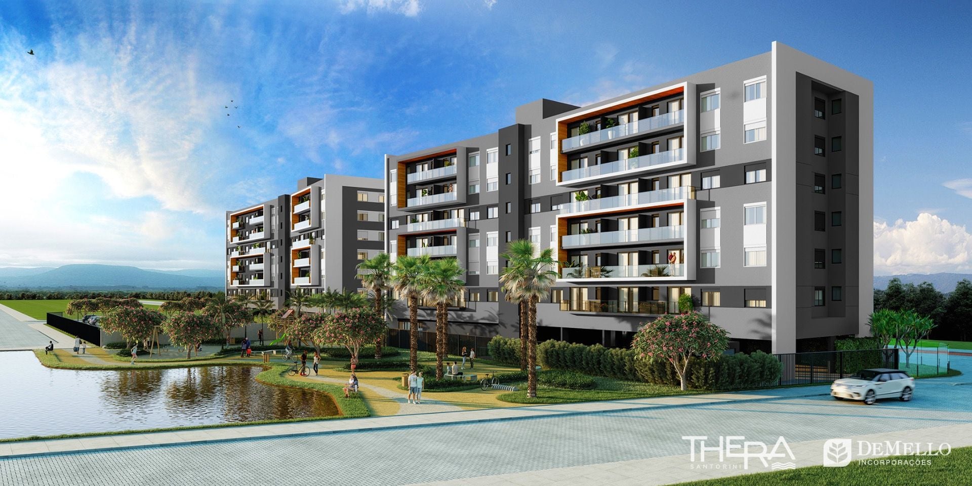 Residencial Thera Santorini