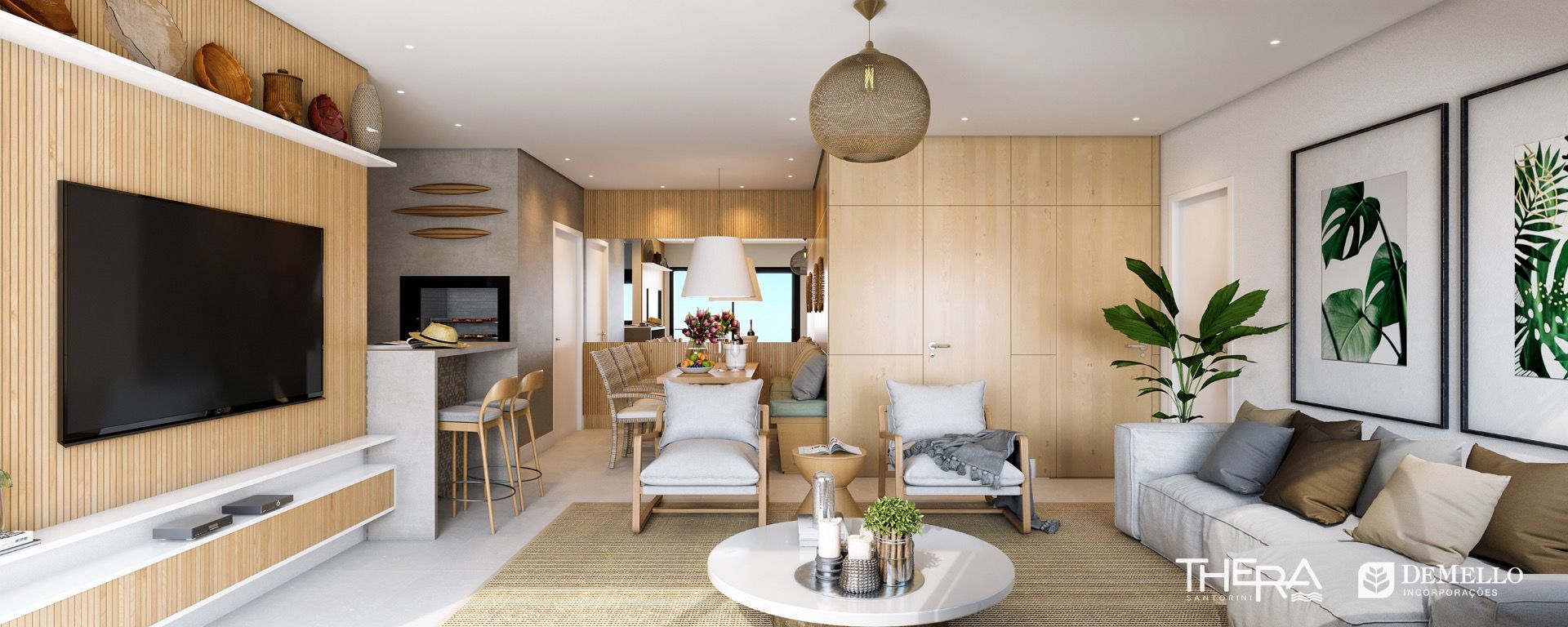 Residencial Thera Santorini