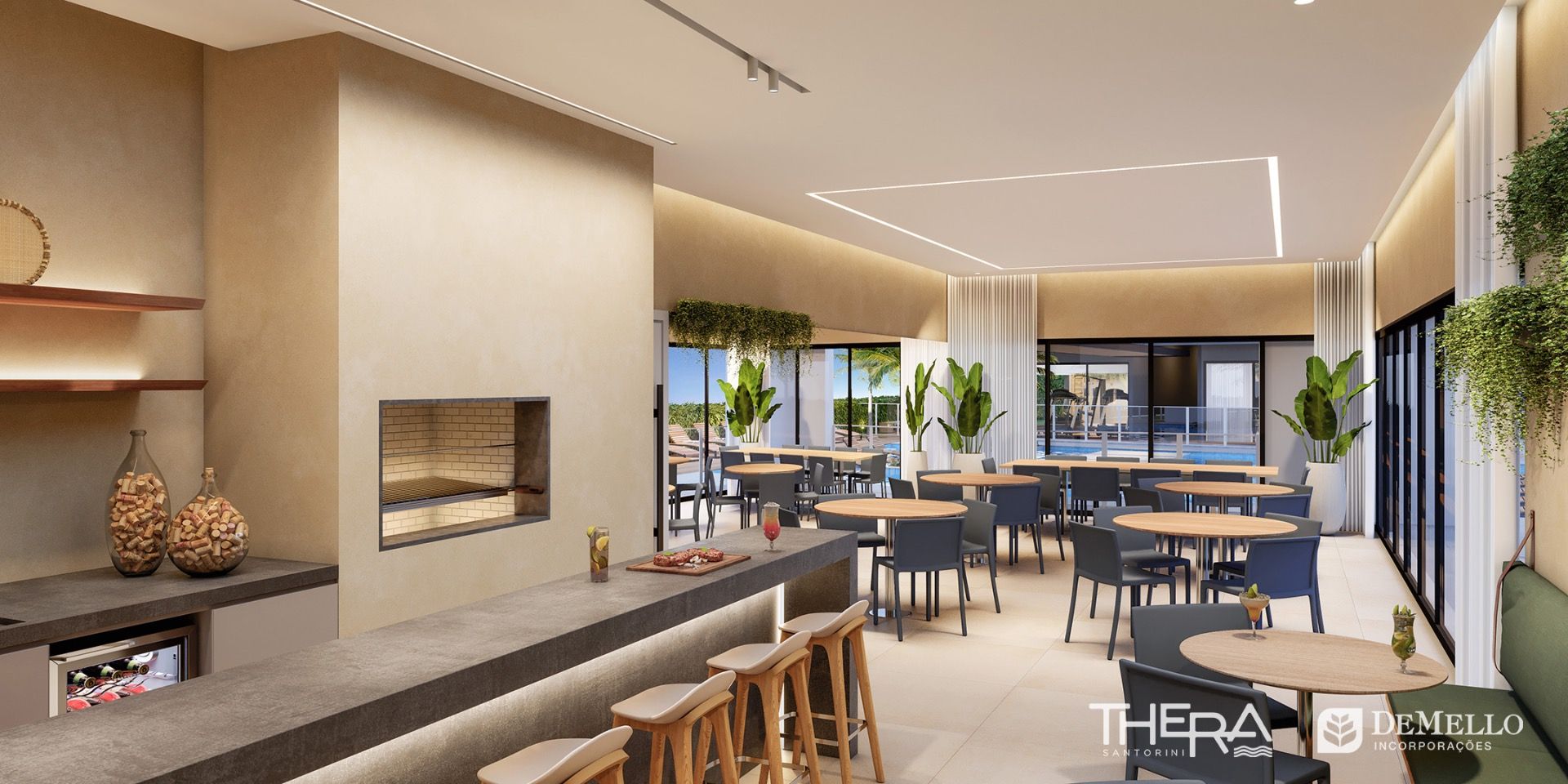 Residencial Thera Santorini
