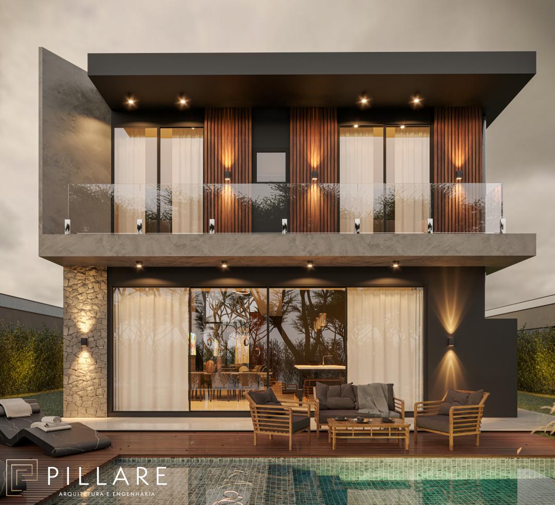 Casa em Condominio à venda em Xangri-Lá - Condominio Sunset - Em Obras - Construção