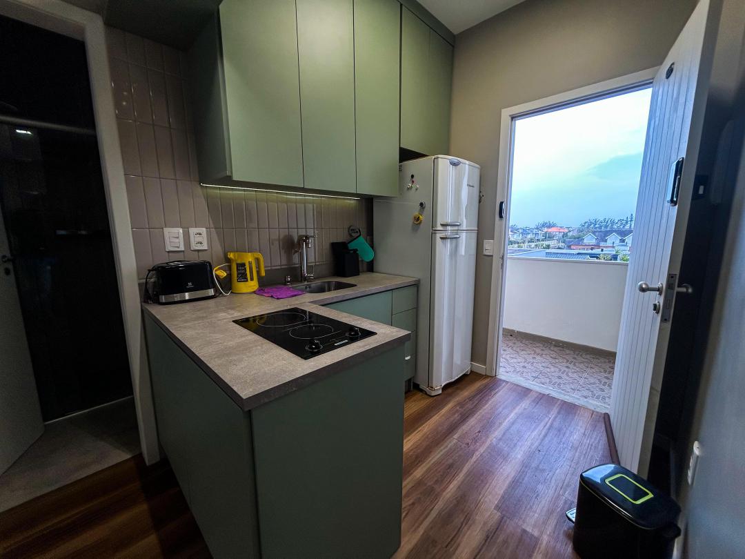 Apartamento a poucos passos do mar em Atlantida