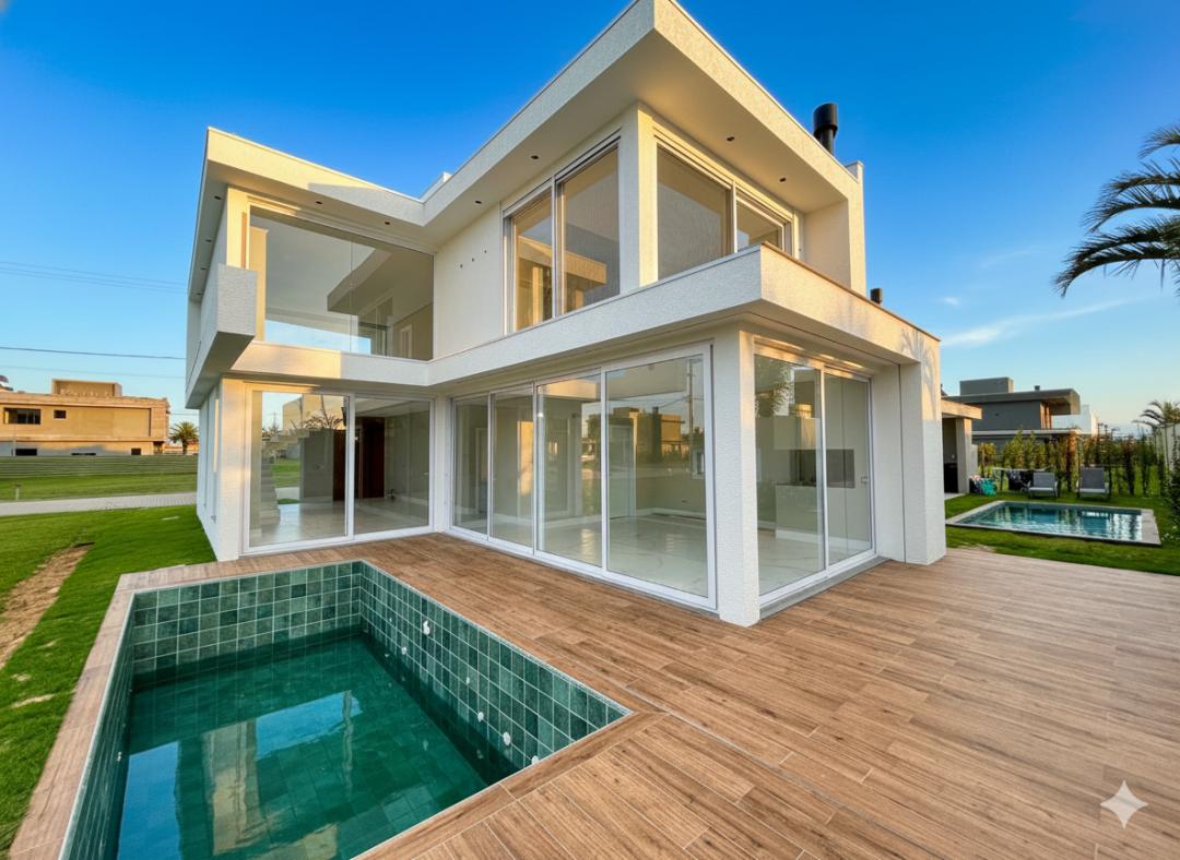 Casa em Condominio de Luxo no Centro de Xangri-Lá: Condominio Amare Home Resort - Área de Lazer Completa